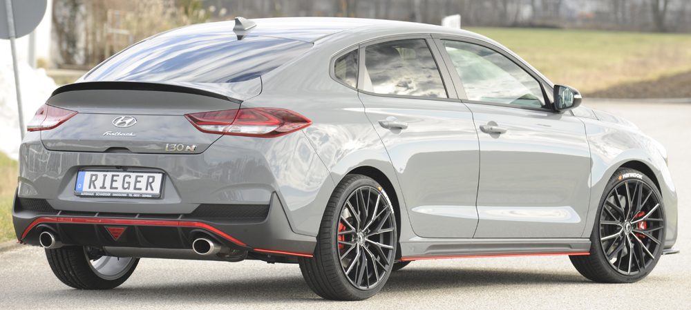 Splitter lateral trasero Rieger para Hyundai i30 N PDE