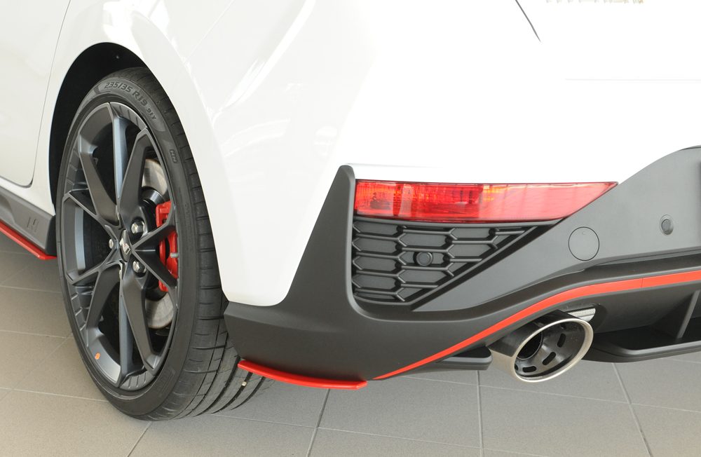 Splitter lateral trasero Rieger para Hyundai i30 N PDE (después del facelift)