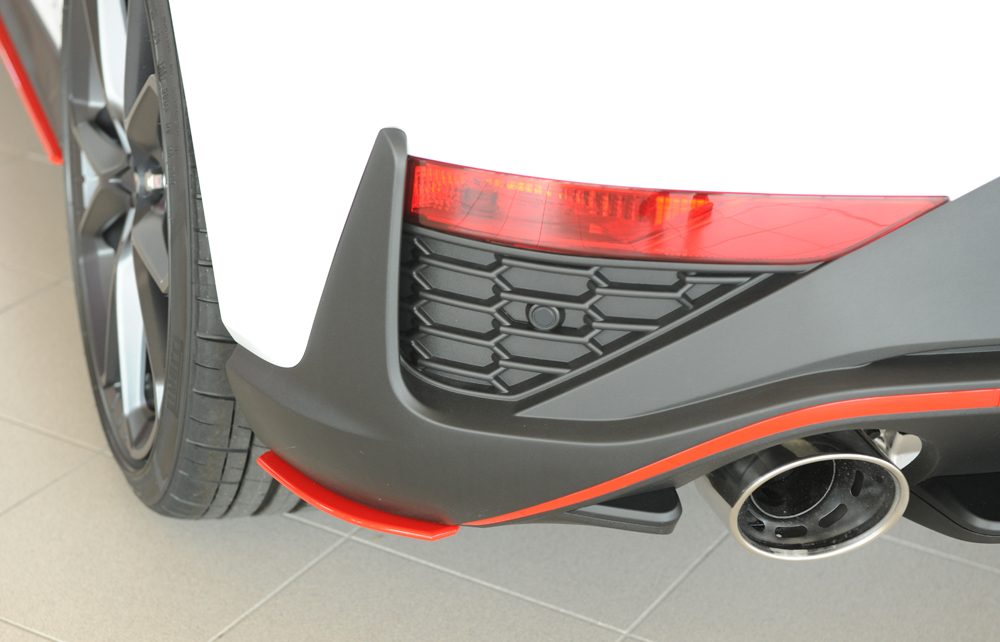 Splitter lateral trasero Rieger para Hyundai i30 N PDE (después del facelift)