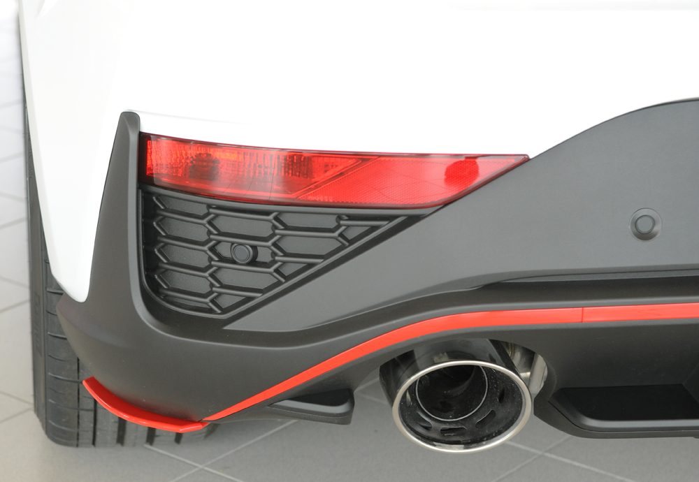 Splitter lateral trasero Rieger para Hyundai i30 N PDE (después del facelift)