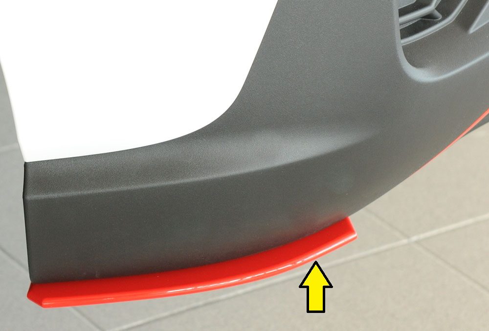 Splitter lateral trasero Rieger para Hyundai i30 N PDE (después del facelift)