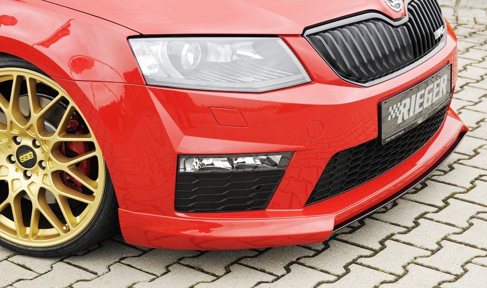 Splitter Rieger para Skoda Octavia RS 5E (antes del facelift)