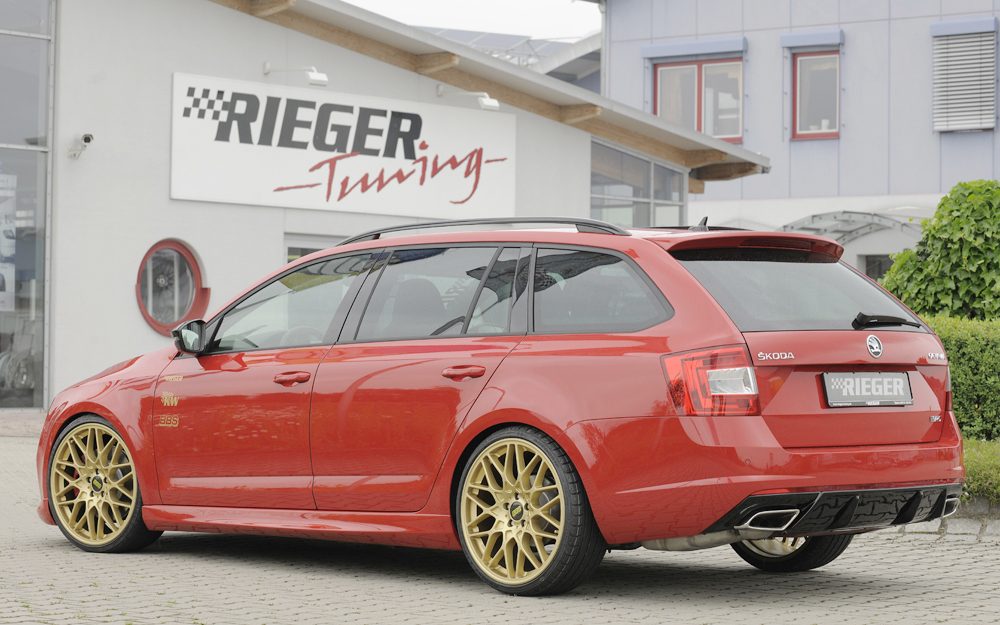 Talonera Rieger para Skoda Octavia 5E