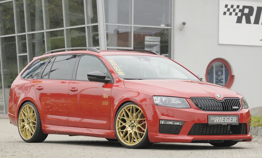 Talonera Rieger para Skoda Octavia 5E