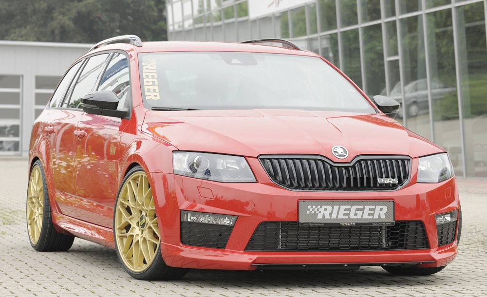 Talonera Rieger para Skoda Octavia 5E