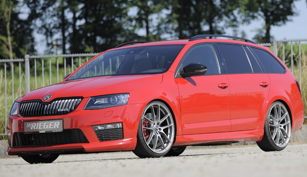 Talonera Rieger para Skoda Octavia 5E
