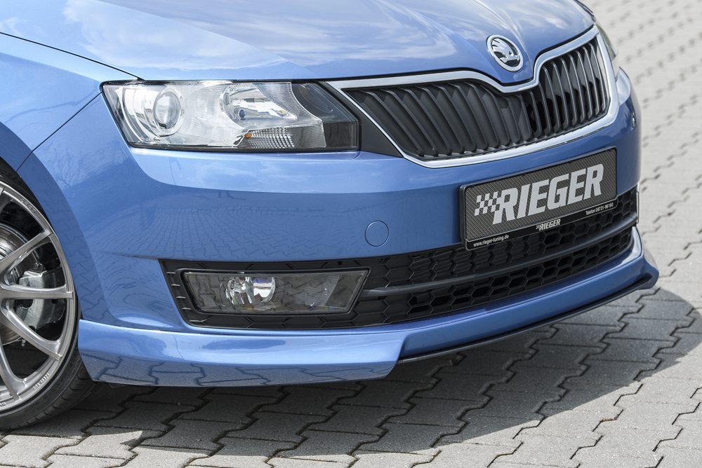Labio delantero Rieger para Skoda Rapid NH