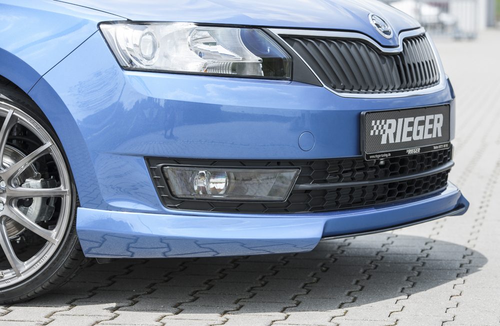 Labio delantero Rieger para Skoda Rapid NH