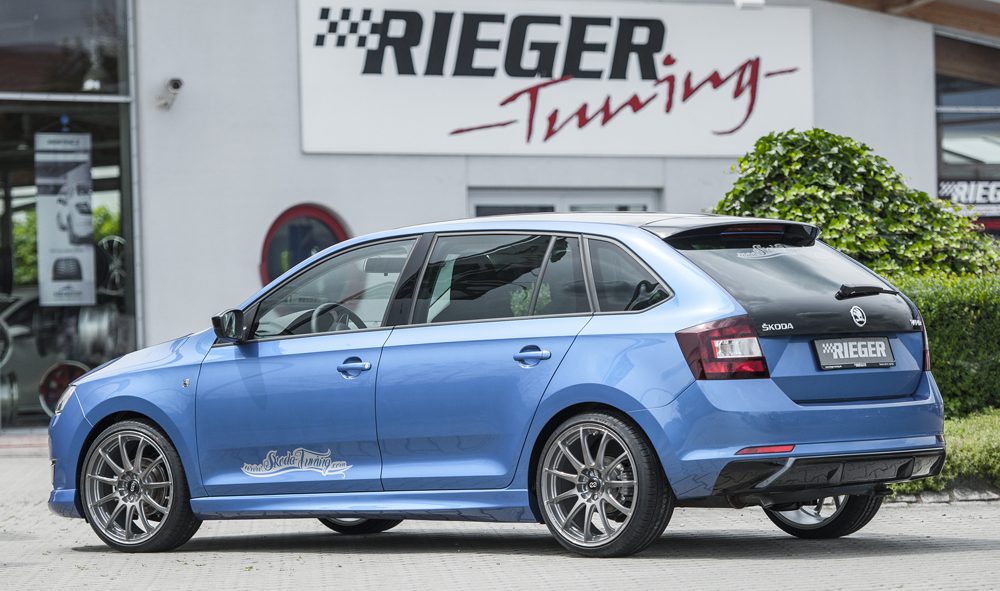 Talonera Rieger para Skoda Rapid NH