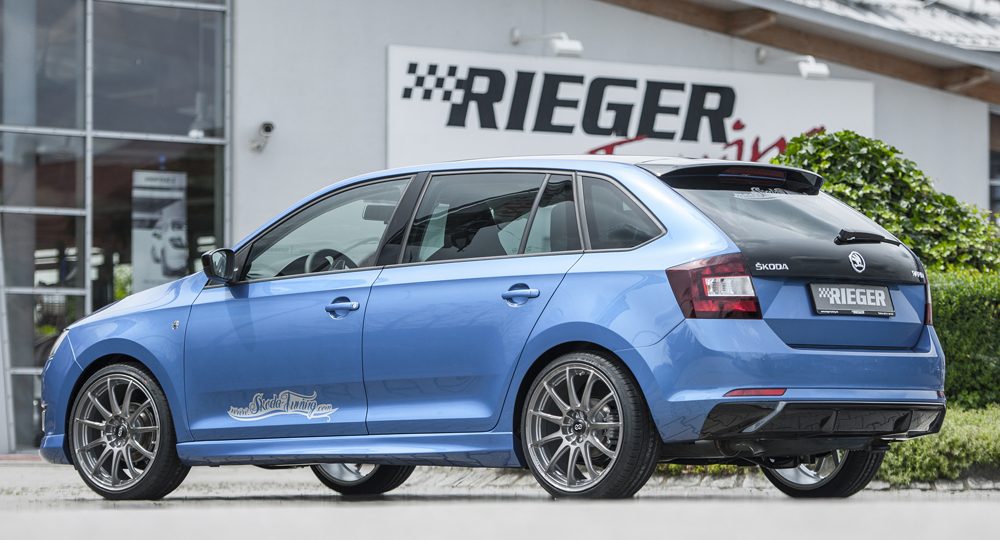Talonera Rieger para Skoda Rapid NH
