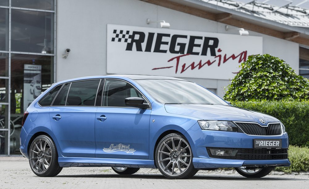 Talonera Rieger para Skoda Rapid NH