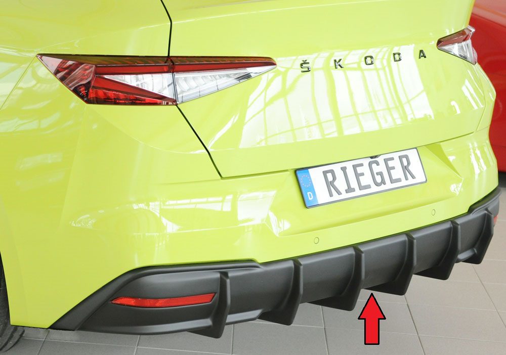 Difusor trasero Rieger para Skoda Enyaq NY – para coches sin enganche