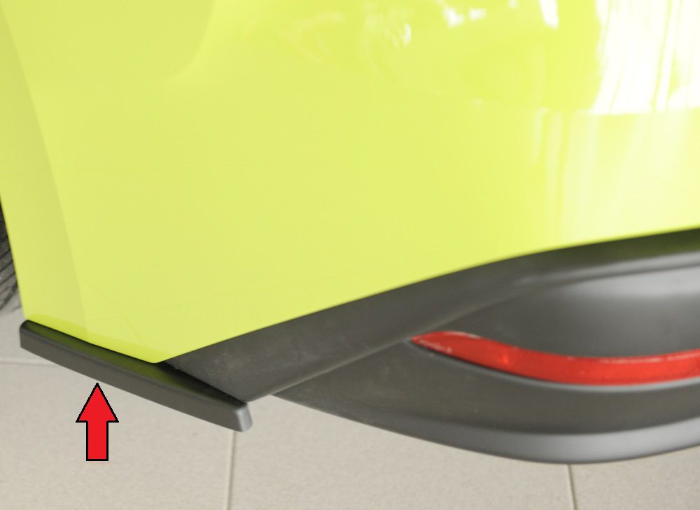 Splitter lateral trasero Rieger para Skoda Enyaq NY