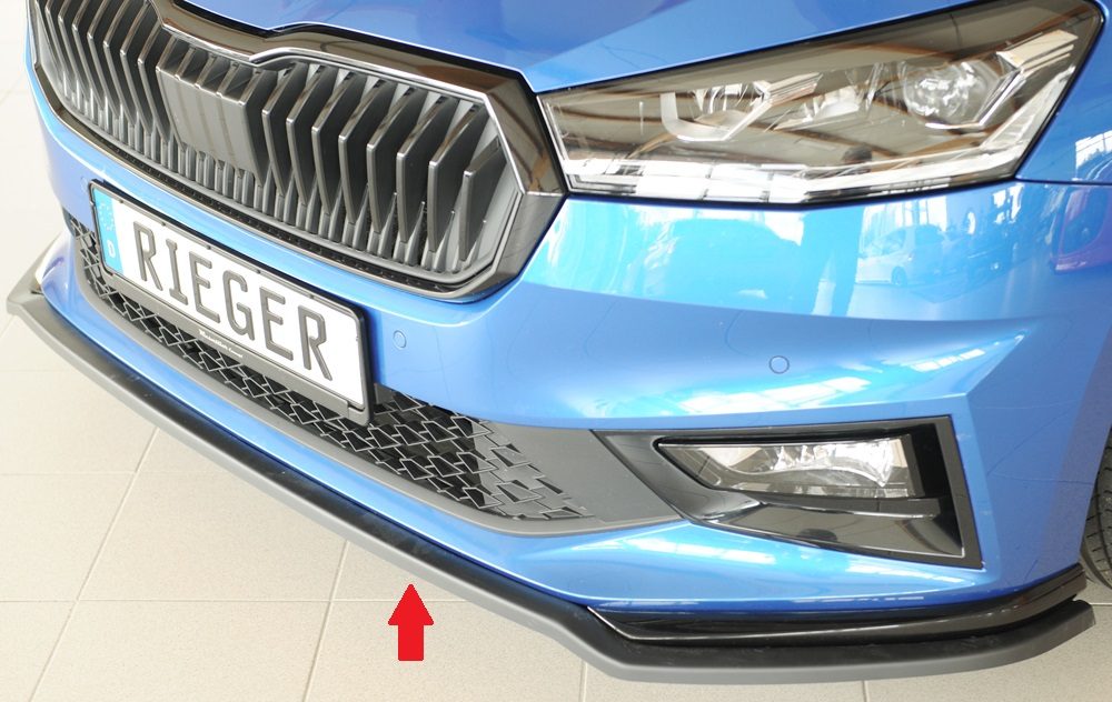 Splitter Rieger para Skoda Fabia Monte Carlo PJ