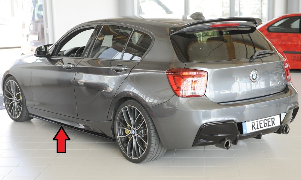Extensión de talonera Rieger para BMW Serie 1 F20