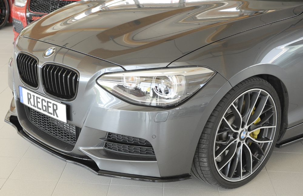 Splitter delantero Rieger para BMW Serie 1 F20/F21 (antes del facelift)