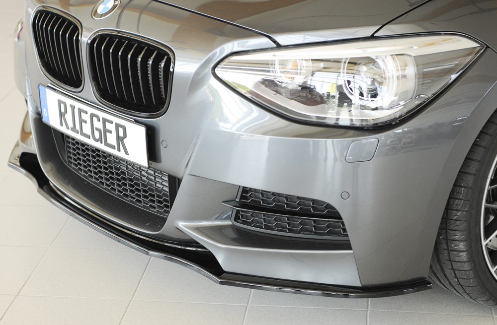Splitter delantero Rieger para BMW Serie 1 F20/F21 (antes del facelift)