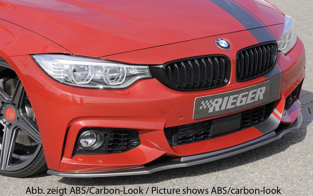 Splitter delantero Rieger para BMW Serie 4 F32/F33/F36