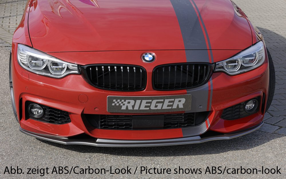 Splitter delantero Rieger para BMW Serie 4 F32/F33/F36