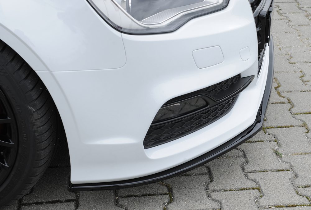 Splitter delantero Rieger para Audi A3/S3 8V (antes del facelift) – sedán