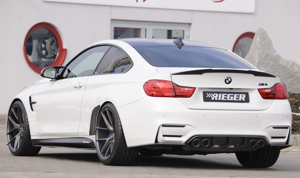 Difusor trasero Rieger para BMW M4 F82/F83 y M3 F80