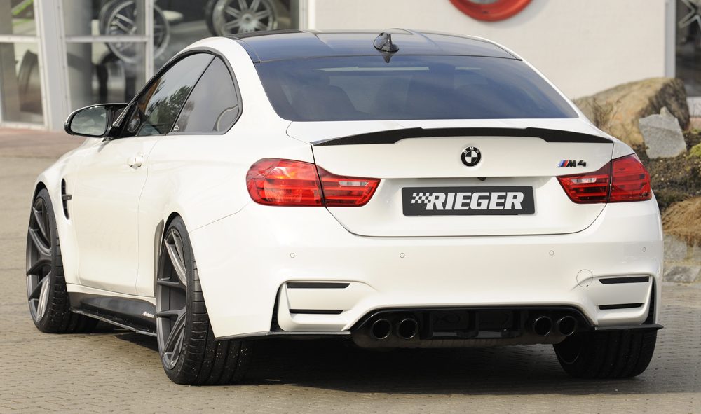 Difusor trasero Rieger para BMW M4 F82/F83 y M3 F80