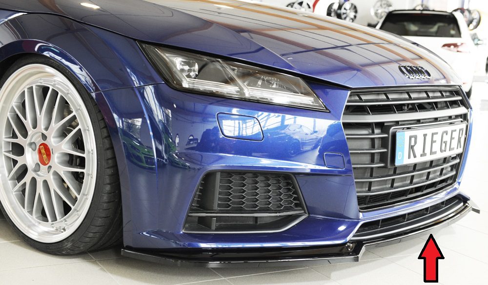 Splitter Rieger para Audi TT/TTS FV