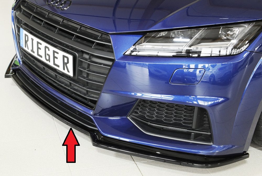 Splitter Rieger para Audi TT/TTS FV