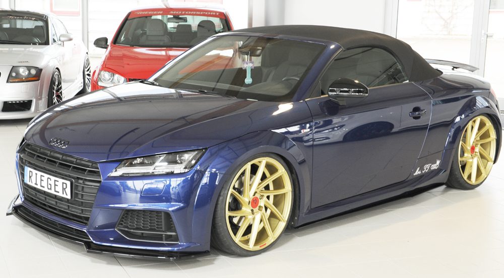 Splitter Rieger para Audi TT/TTS FV