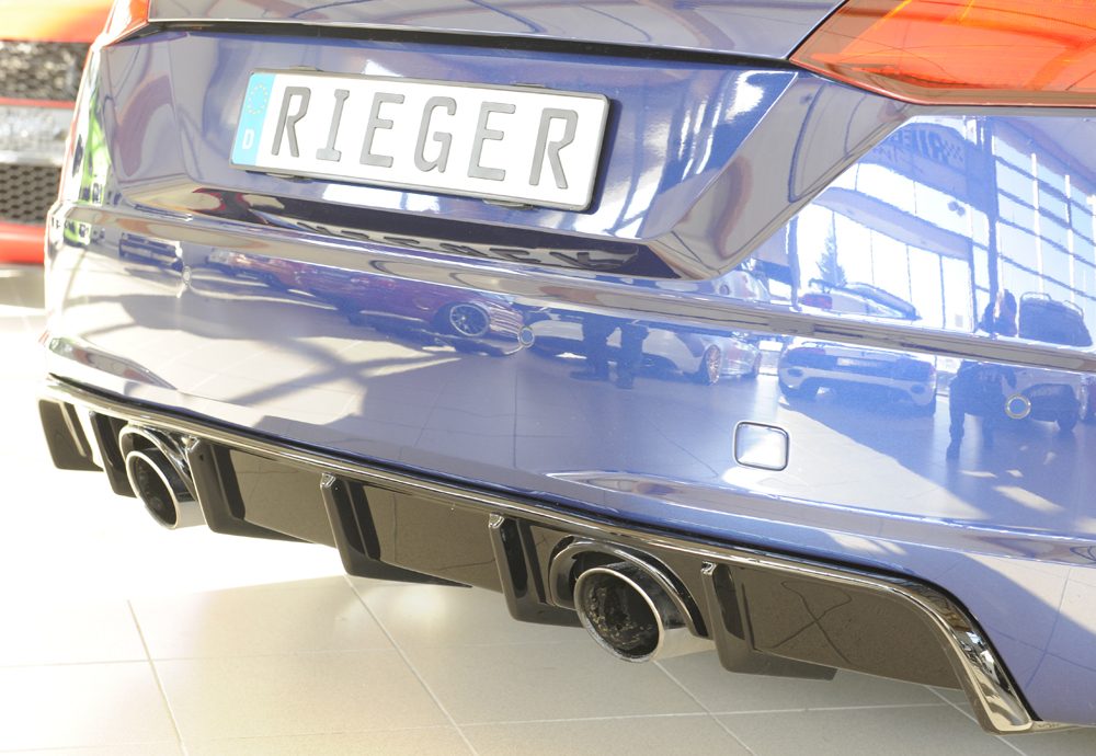 Difusor trasero Rieger para Audi TT FV