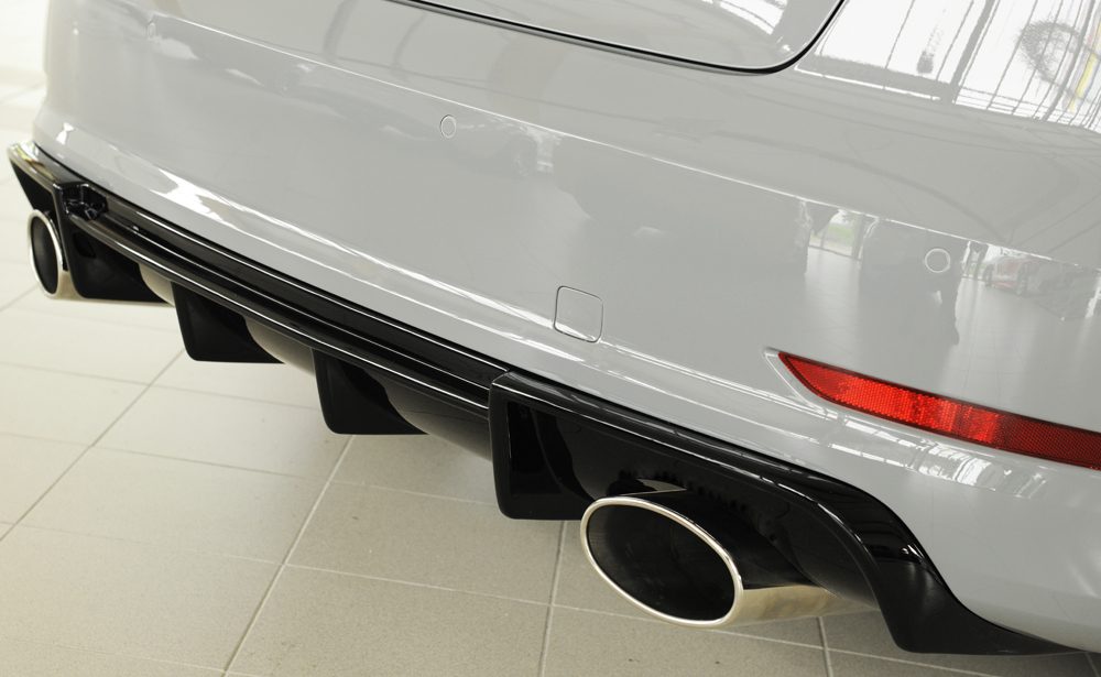 Difusor trasero Rieger para Audi A3/S3 8V (antes del facelift) – sedán