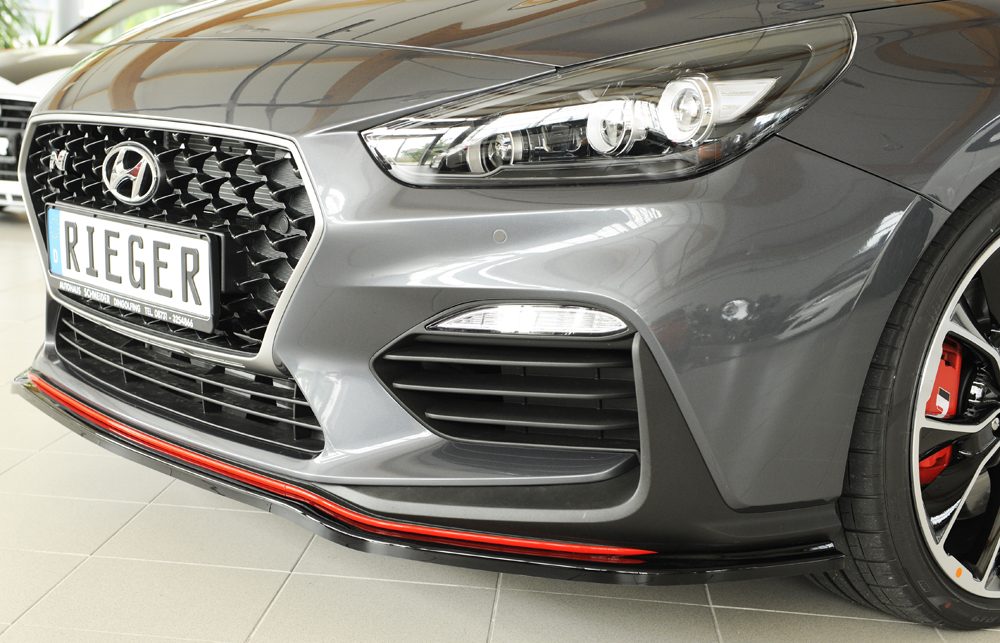 Splitter Rieger para Hyundai i30 N PDE (antes del facelift)