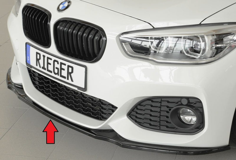 Splitter delantero Rieger para BMW Serie 1 F20/F21 (después del facelift)