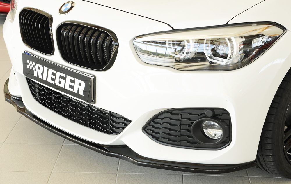 Splitter delantero Rieger para BMW Serie 1 F20/F21 (después del facelift)