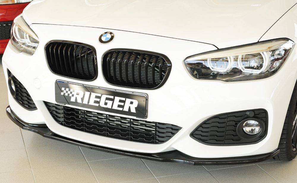 Splitter delantero Rieger para BMW Serie 1 F20/F21 (después del facelift)