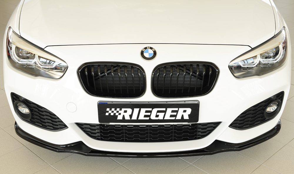 Splitter delantero Rieger para BMW Serie 1 F20/F21 (después del facelift)