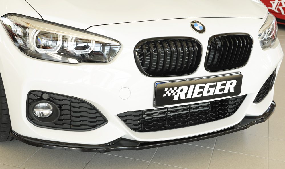 Splitter delantero Rieger para BMW Serie 1 F20/F21 (después del facelift)