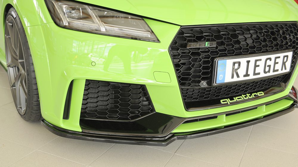 Splitter Rieger para Audi TT RS FV (antes del facelift)