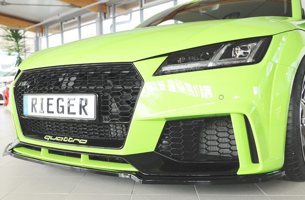 Splitter Rieger para Audi TT RS FV (antes del facelift)