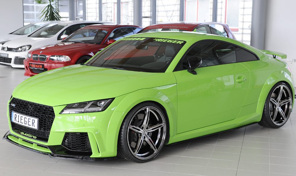 Splitter Rieger para Audi TT RS FV (antes del facelift)