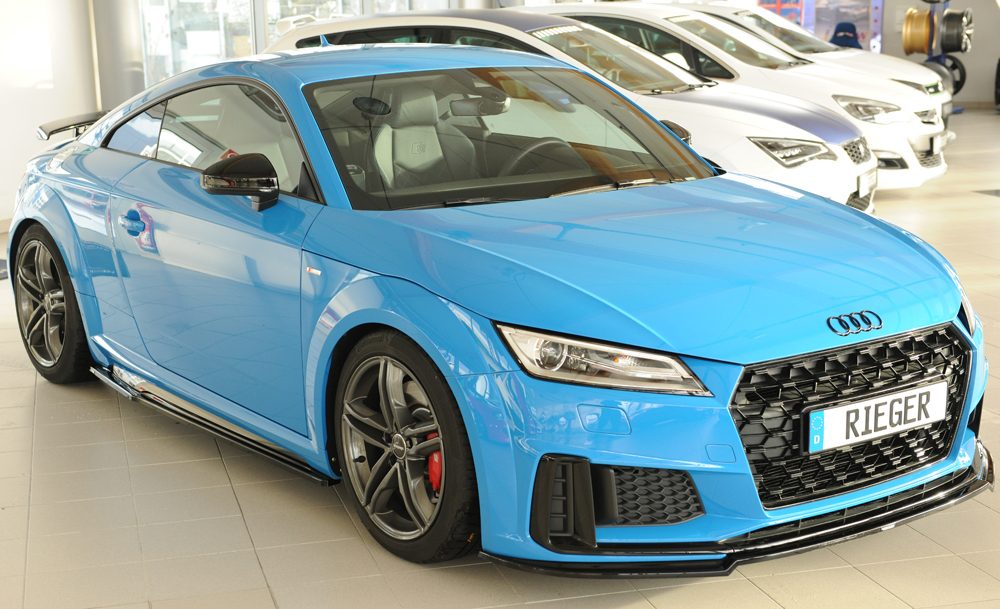 Splitter Rieger para Audi TT/TTS FV (después del facelift)