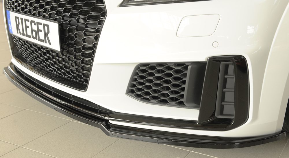 Splitter Rieger para Audi TT/TTS FV (después del facelift)