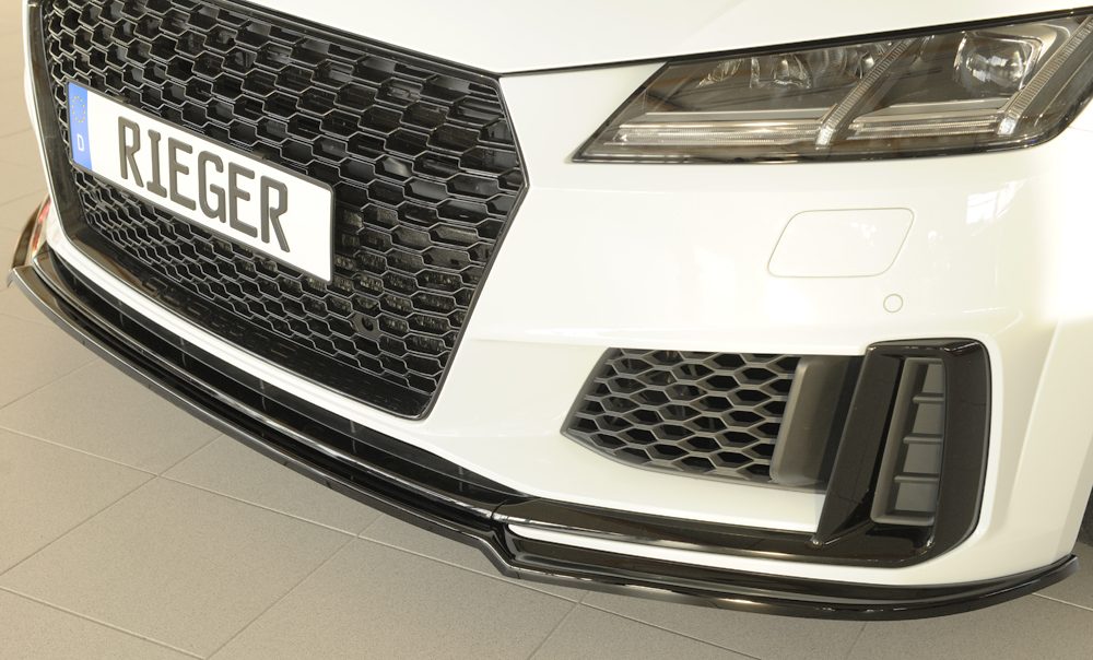 Splitter Rieger para Audi TT/TTS FV (después del facelift)