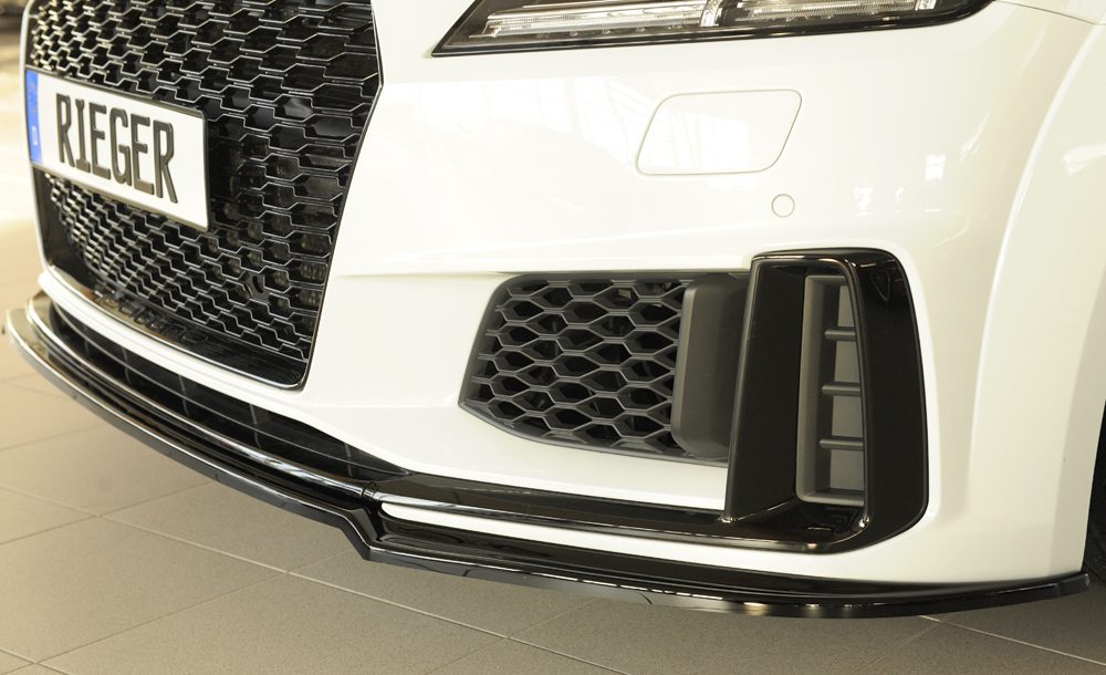 Splitter Rieger para Audi TT/TTS FV (después del facelift)