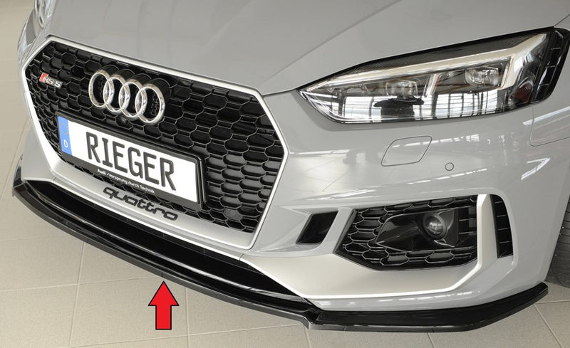 Splitter Rieger para Audi RS5 B9 (antes del facelift)