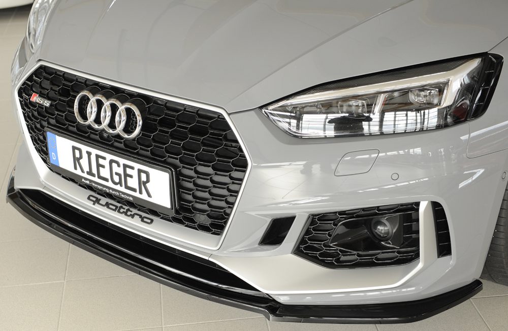 Splitter Rieger para Audi RS5 B9 (antes del facelift)