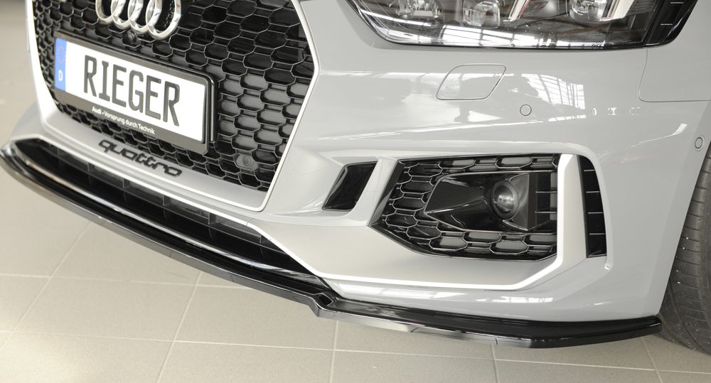Splitter Rieger para Audi RS5 B9 (antes del facelift)