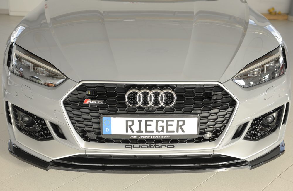 Splitter Rieger para Audi RS5 B9 (antes del facelift)