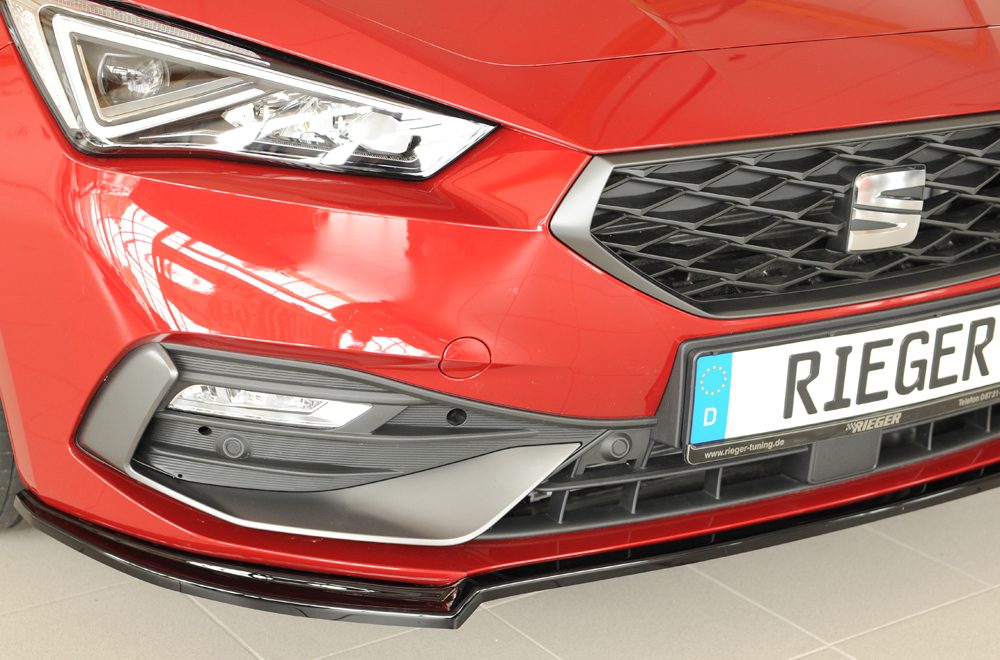 Splitter delantero Rieger para Seat Leon KL