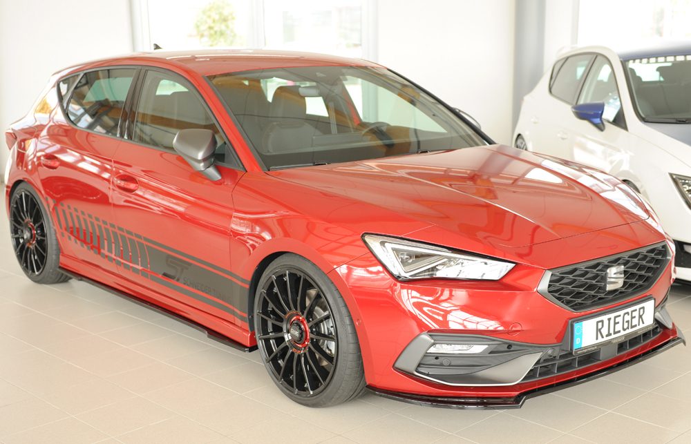 Splitter delantero Rieger para Seat Leon KL